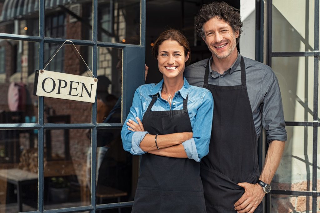 Happy Cafe Owners