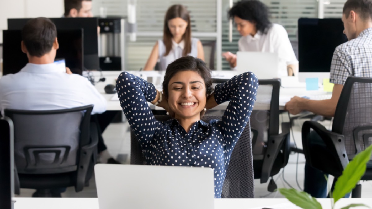 Employee Smiling